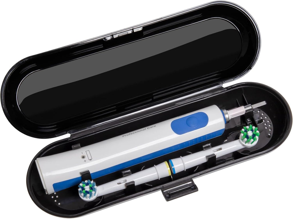 Nincha Electric Toothbrush Travel Case for Oral B & Philips Sonicare,Black