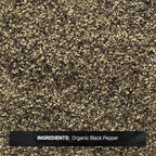 Frontier Co-op Organic Ground Black Pepper, Medium Grind, Kosher | 16 Ounce (Pack of 1)