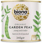 Biona Organic Garden Peas 340 g