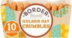 Border Golden Oat Crumbles Biscuits 150g (Pack of 6)