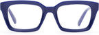 ZUVGEES Retro Style Blue Light Blocking Reading Glasses Big Eyeglass Frames Large lens Computer Readers