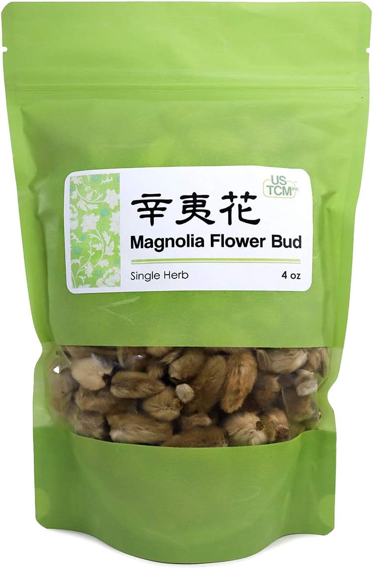 NEW PACKAGING Magnolia Flower Bud Xin Yi Hua 辛夷花 4 oz