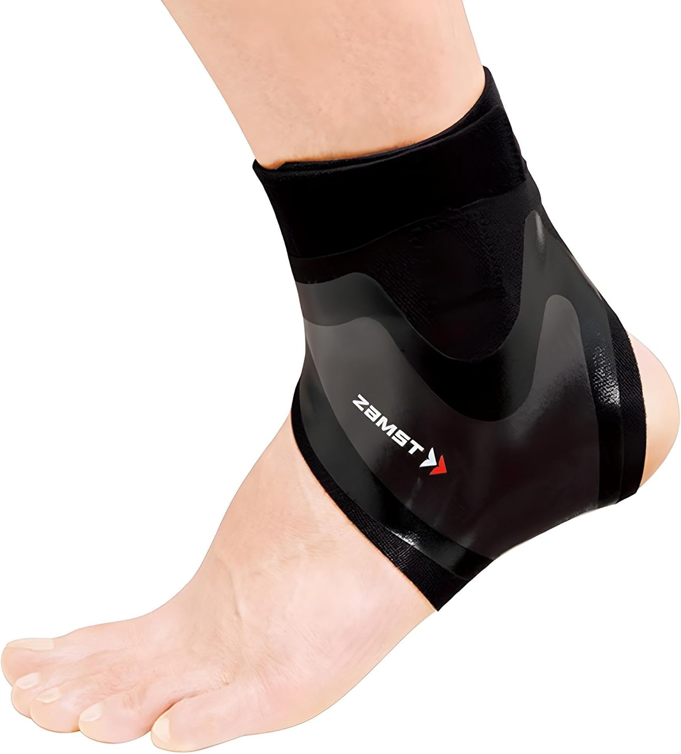 Zamst Filmista Ankle - Ultra-Thin Brace for Sport, Stabilizing Ankle Support for Men and Women - Right, Medium