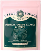 Vital Source Nutrition Vaginal Probiotic Gummies for Women - pH Balance and Immune Defense, Support Healthy Odor and Vaginal Flora - Vegan, Gluten-Free - Hawaiian Pineapple - 60 Gummies - 30 Servings