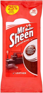 Mr Sheen Leather Wipes (30)