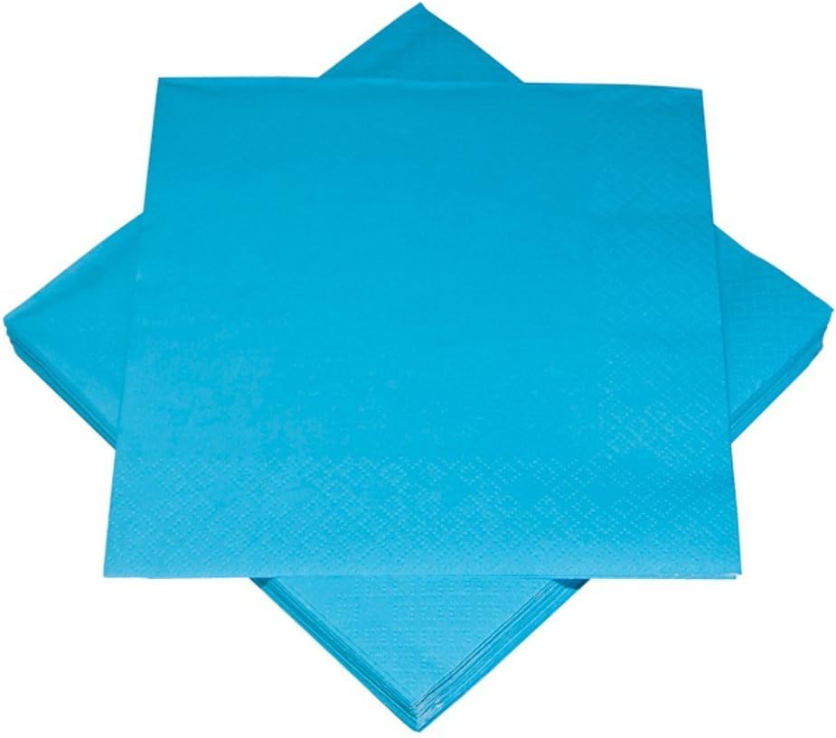 Turquoise Napkins 20 Pieces