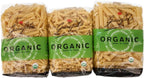 Garofalo Organic Pasta, Variety Pack, Gemelli/Twins, Casarecce/Homemade, Penne Ziti Rigate 17.6 oz,