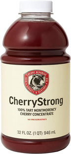 Cherry Republic CherryStrong Montmorency Tart Cherry Juice Concentrate, 32 oz - 100% Pure Juice Concentrate, Made from Montmorency Cherries, Packed with Nutrients, High Concentration, Michigan-Made