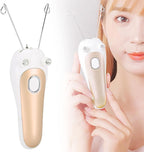 Gold Electric Facial & Body Threading Epilator - Electric Hair Remover Pull Device
