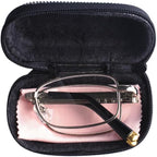 Mens Womens Folding Reading Travel +3.00 Glasses w Case 16 Strengths Available