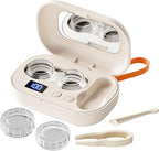 Ultrasonic Contact Lens Cleaner, Ultrasonic Portable Electric Contact Lens Cleaner Machine Case Kit