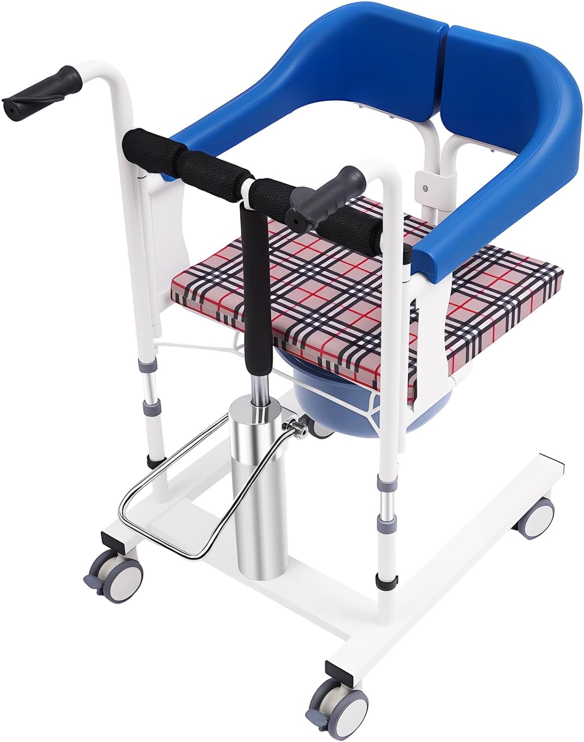 Hydraulic Patient Lift - Portable Transfer Wheelchair for Elderly Care | Ideal for Home, Nursing Homes & Hospitals | Safe & Convenient Mobility Aid