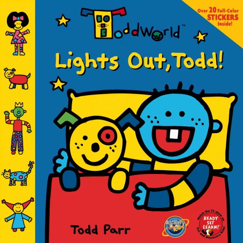 ToddWorld: Lights Out, Todd!: 8 x 8 Sticker Book