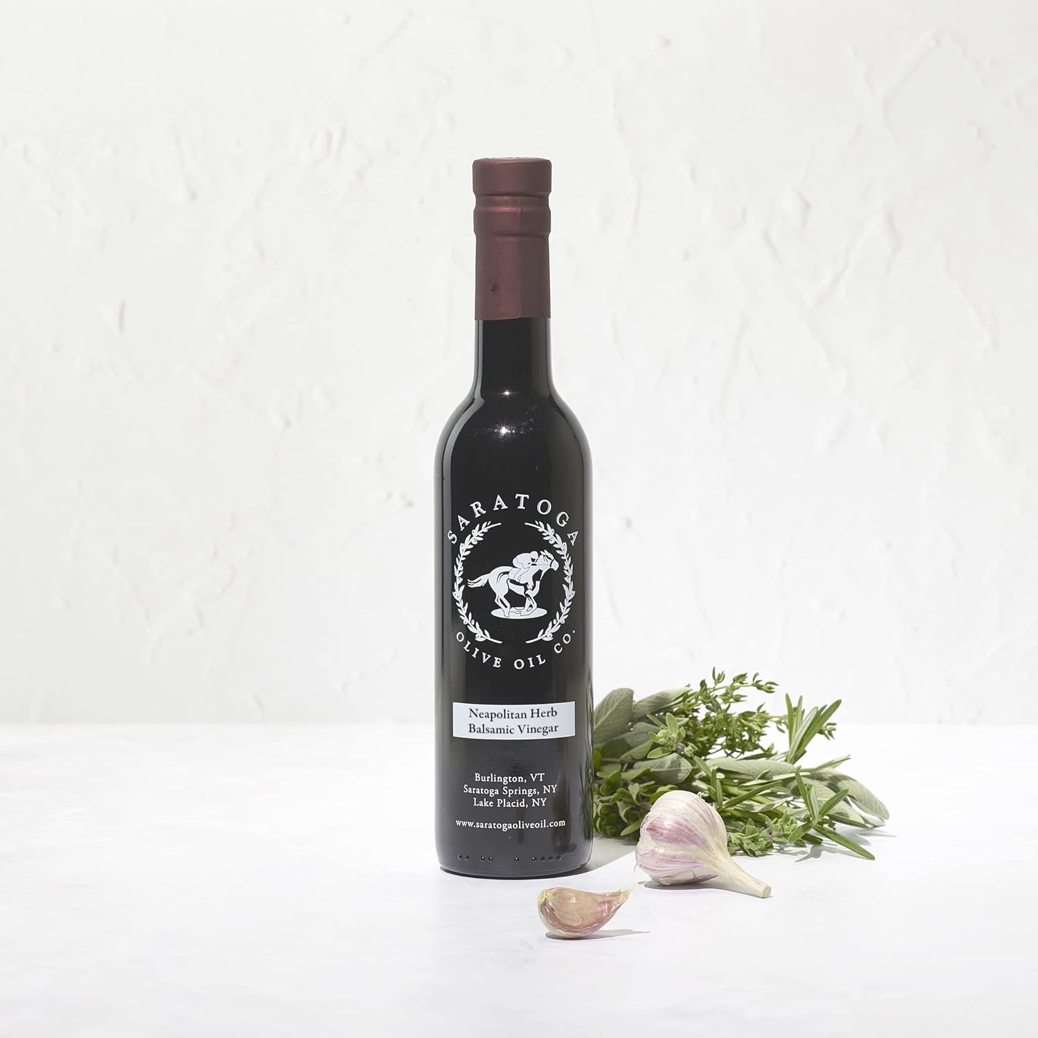 Saratoga Olive Oil Company Neapolitan Herb Dark Balsamic Vinegar 200ml (6.8oz)