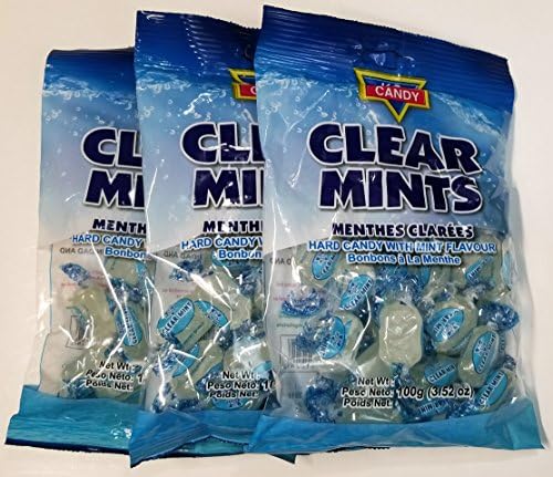 KC Clear Mints, 3.52 oz each (3-pack)