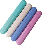4 Pack Travel Toothbrush Case, Holder Toothbrush Travel Containers for Trip Home Camping Dust-Proof and Sanitary, Travel Toothbrush Holder