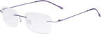 Eyekepper Ladies Frameless Reading Glasses - Lightweight Rimless Readers for Women