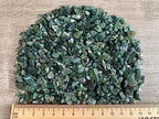 Wholesale Natural Semi Tumbled Moss Agate Gemstone Chips, Morganite Crushed Mini Crystals, Undrilled Crystal Chips (Moss Agate, 1 Pound)