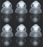 FCS Pack of 6 Click Dome for Siemens Signia RIC, Click CIC & Click ITC Hearing Aid (8/10mm Double).