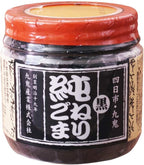 Kuki Sangyo Pure Black Sesame Paste (Unsweetened), 4.58oz, 100percent black sesame seeds