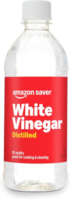 Amazon Saver, Distilled White Vinegar, Great for Cooking and Cleaning, 16 Fl Oz