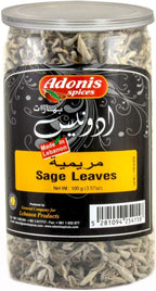 Adonis - Sage Leaves, 3.5 Oz (100g)