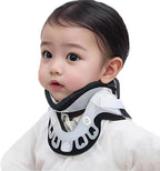 Kids Cervical Collar, Children Neck Brace With Specialized Occipital Support, Tightness Adjustable and 5-point Partial Pressure, Large Opening Design and Lightweight, for Traction Torticollis
