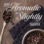 THE ORGANIC PANTRY Black Peppercorns – 1 pound– USDA Organic Whole Tellicherry Peppercorns – Steam Sterilized, All Natural, Perfect for Grinder Refill