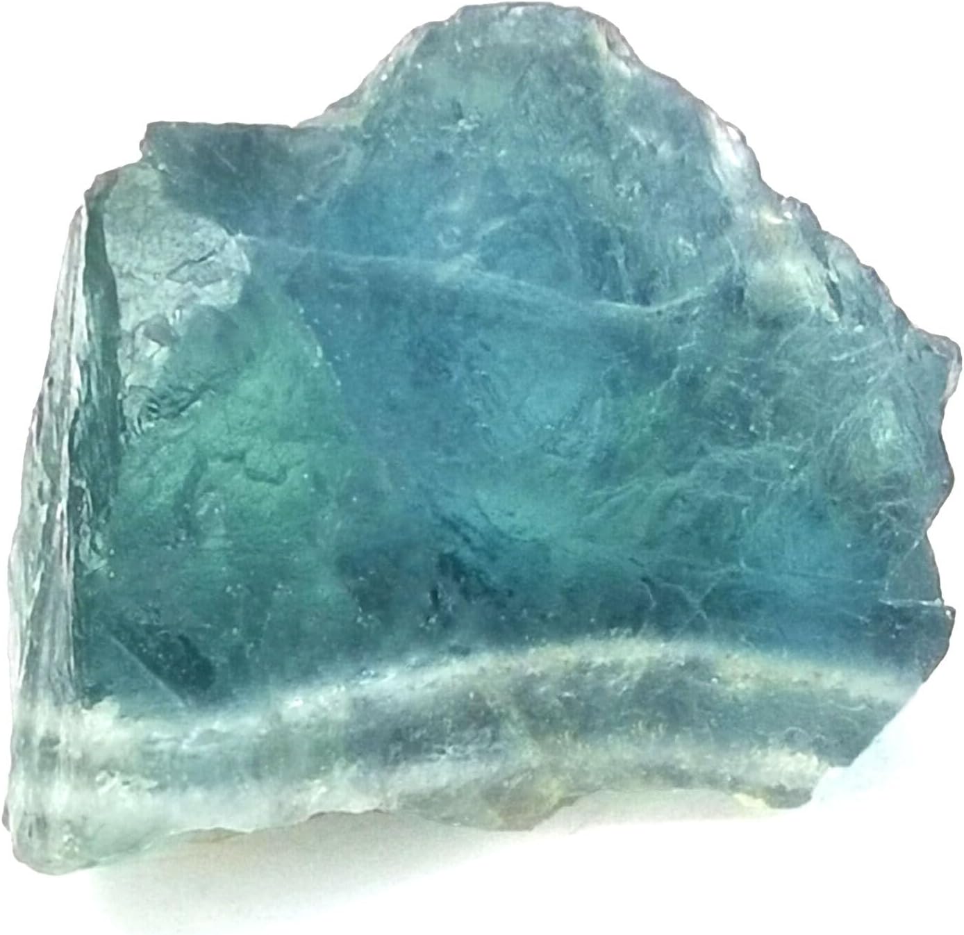 Blue Fluorite Raw Crystals Healing Crystals Natural Rough Stones 1.2-2" for Tumbling, Fountain Rocks, Yoga, Meditation, Polishin, Gift 9