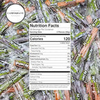 SourPunch Chewy Licorice Twists - Halloween Edition - Assorted Flavors - 2 lbs Individually Wrapped Sweet & Sour Candy Pack - Delicious Gummy Candy for Halloween, Pinata, Birthdays, Pantry