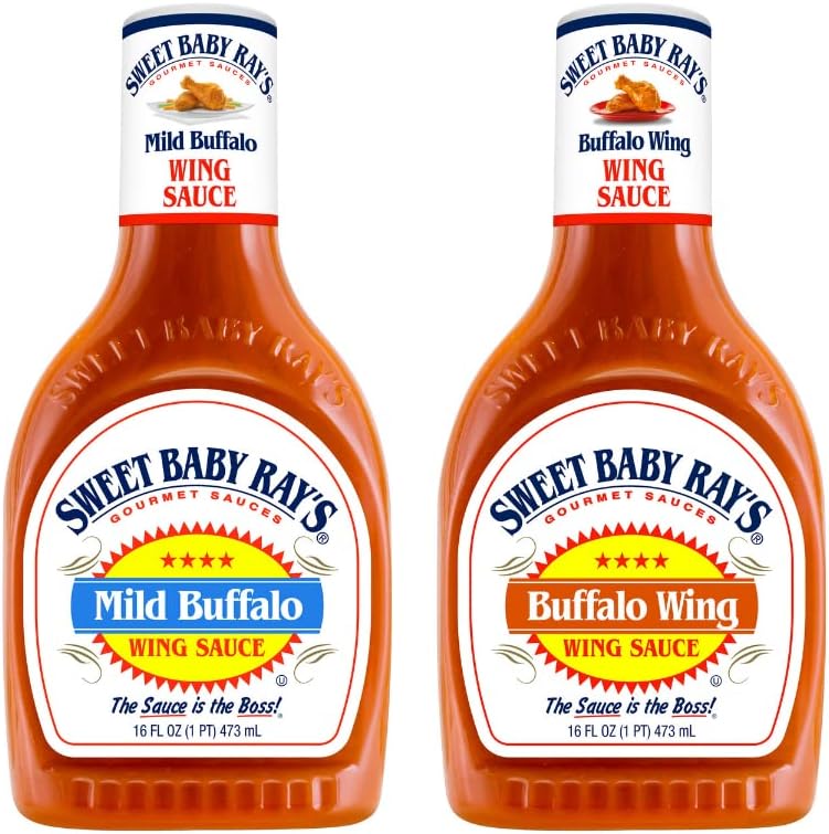 Sweet Baby Ray's Wing Sauce & Glaze - Buffalo Wing (Variety Pack)