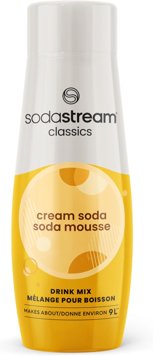 SodaStream Cream Soda Syrup, 14.8 Fluid Ounce