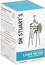 Dr Stuarts Liver Detox Tea Bags | 22g (15 Teabags) | Natural Herbal Infusion for Detoxification Support | Promotes Liver Health and Cleansing | Refreshing Flavor