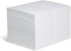 PIG Oil Mat - Oil-Only Absorbent Mat Pad - 100 Pads per Bag - 15" x 20" Pad - Absorbs up to 28 ounces per Pad - MAT403