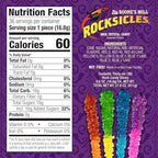 Boone's Mill Rocksicles - 36 Extra Large Rock Candy Sticks - Assorted Double Flavors