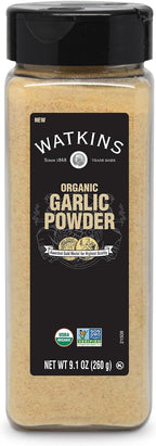 Watkins Organic Garlic Powder, 9.1 oz., 1-Pack