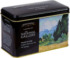 The National Gallery Van Gogh Wheatfield Tea Tin with 40 English Afternoon Teabags