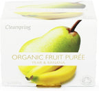 Clearspring Organic Fruit Puree Pear/Banana (2x100g)