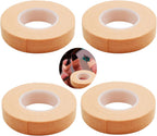 Guitar Tape for Fingers, Nail Picks Finger Protector 400cm Complexion Soft Finger Adhesive Tape Roll Replacement for Chinese Guzheng Finger Picks, Pack of 4