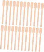 FRCOLOR 100pcs Dual Head Wooden Wax Sticks for Hair Removal Brow Waxing Nose Wax Applicator Spatulas for Beauty Tools