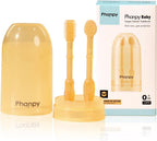 Phanpy Silicone Baby Tongue Cleaner and Toothbrush - Newborn to 12 Months, Oral & Mouth Cleaner