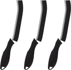 Cleaning Brush - 3 Pcs Hard Bristle Crevice Cleaning Brush, Grout Brush, Scrub Brush Cleaning Supplies, Gap Cleaning Tools for Bathroom Kitchen Toilet Window Track (3, Black)