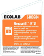 Ecolab Greaselift RTU Non-Caustic Degreaser - 32 FL OZ Spray Bottle