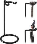 Linkidea Stainless Steel Safety Razor Stand, Men's Travel Shaving Razor Holder, Compatible with Gillette Fusion 5 Long Handle Safety Razor (Black)