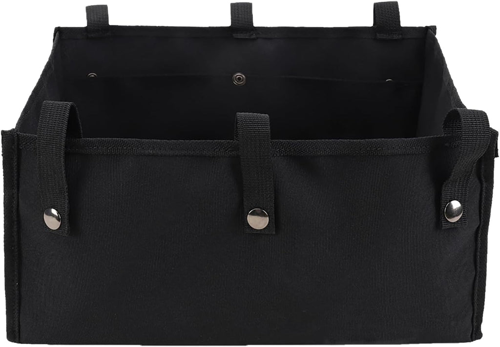 Walker Bag Under Seat for Four Wheel Rollator, Rollator Bag Tote Organizer Pouch Storage to Walkers for Senoirs, Walker Accessories (medium, Black)