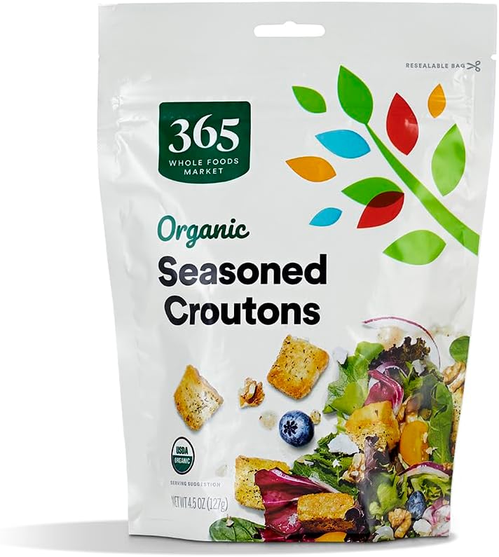 365 by Whole Foods Market, Organic Croutons Seasoned, 4.5 oz