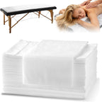 Spa Bed Sheets Disposable Massage Table Set, 30 Pcs Massage Sheets Cover Non-Woven Fabric for Beauty Salon, Hotels, 70’’ x 31’’