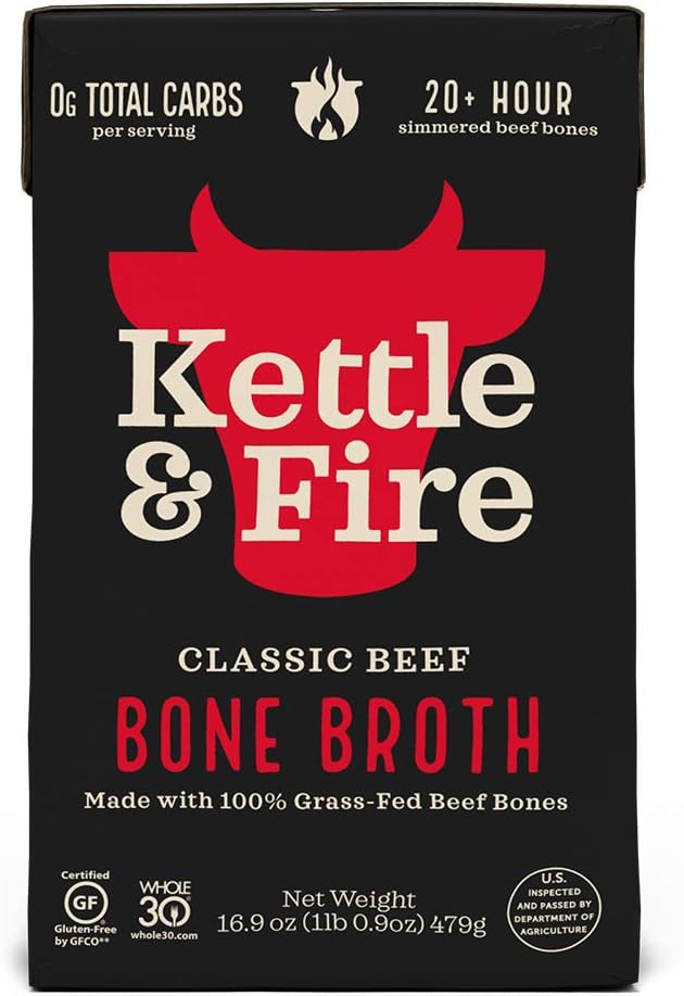 Beef Bone Broth Soup by Kettle and Fire, 1 Pack