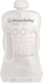 Dreambaby Pouch Pal Self-Feeding Baby Food Pouch Holder - No Squeeze, No Spill, No Mess Reusable Container for Baby Led Weaning