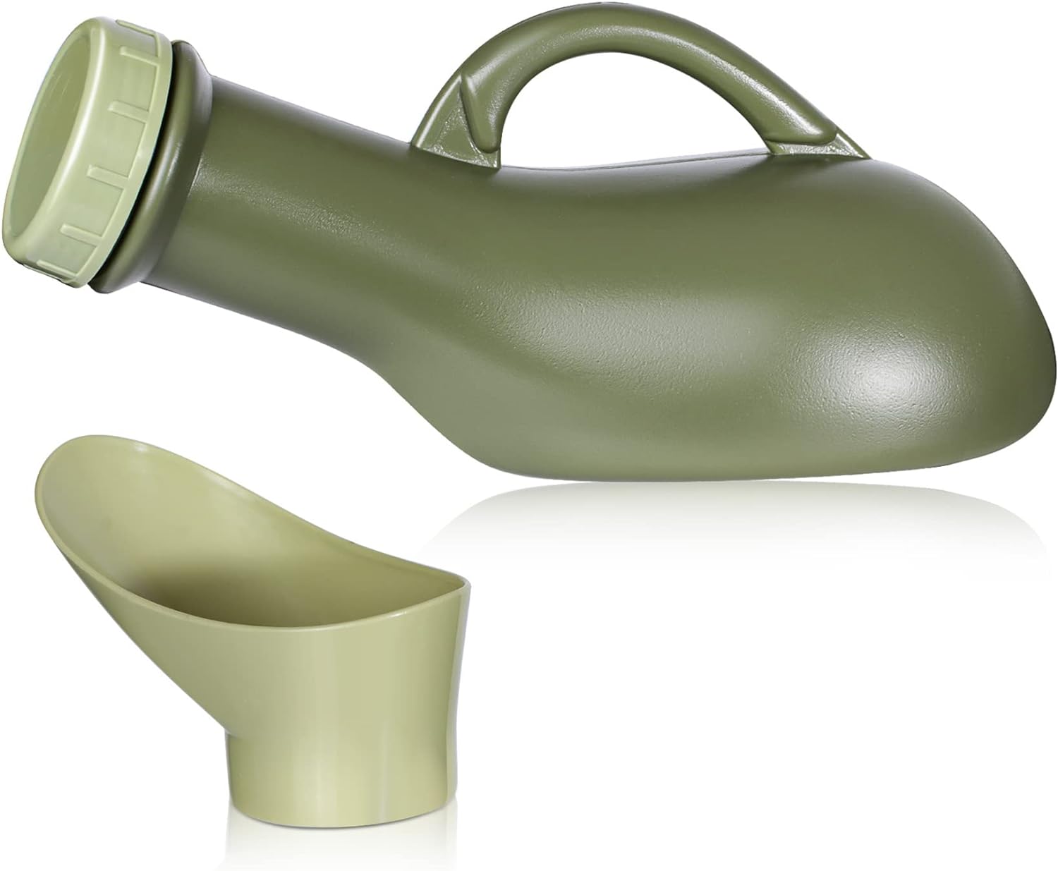 Urinal Travel Toilet Urinal Bottles with Funnel Pee Bottle Urinals Unisex Portable Urine Bottle Pee Container for Camping Outdoor Car Travel 1000ML